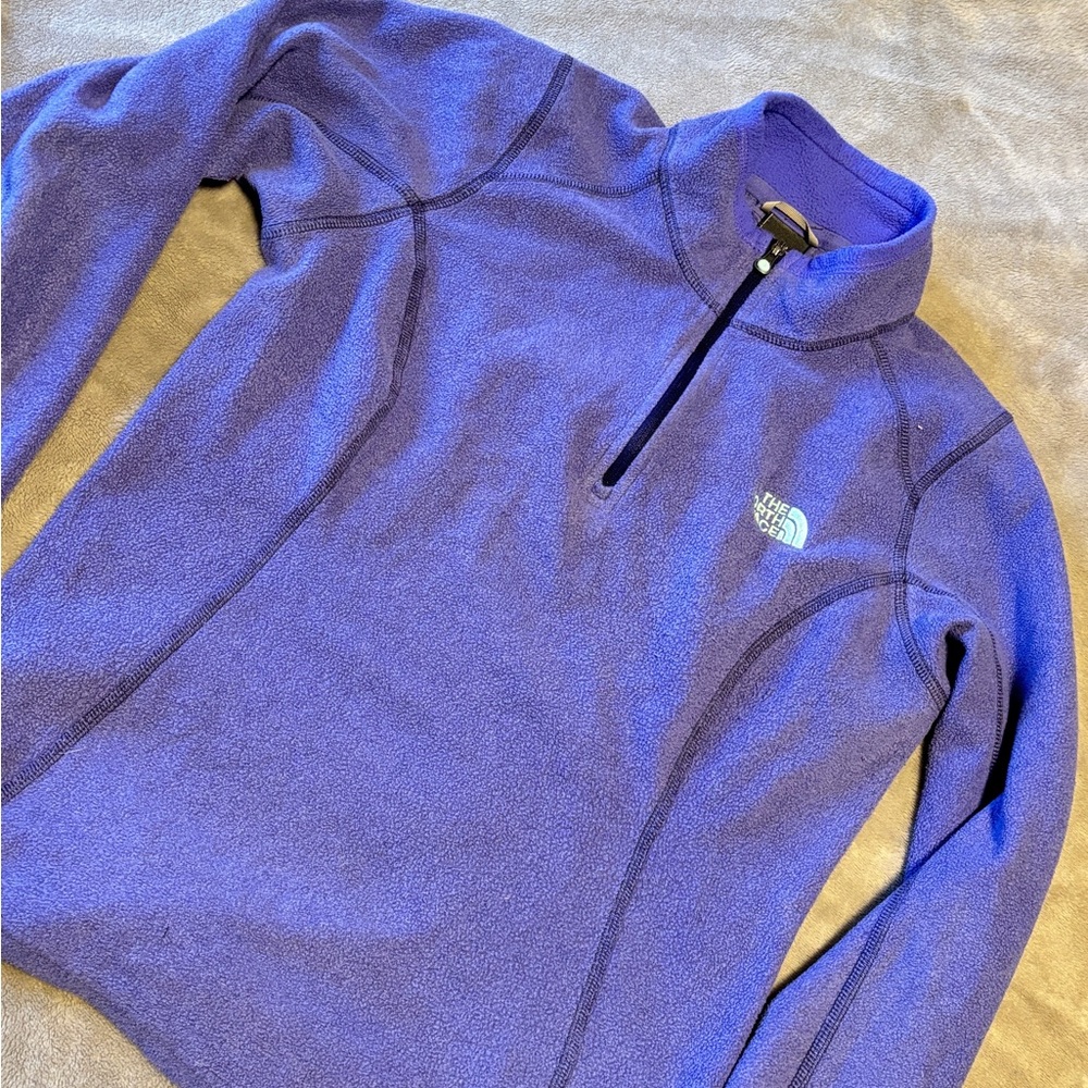 The North Face quarter Fleece Pullover XS